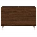 vidaXL Skrinka na platne hnedý dub 74,5x38x48 cm kompozitné drevo