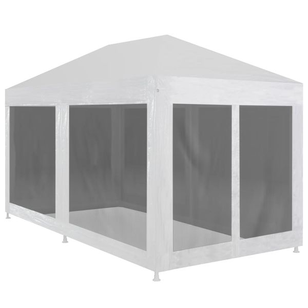 vidaXL Párty stan so 6 sieťkovanými bočnými stenami 6x3 m