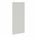 vidaXL plisovaná roleta svetlosivá 85x200 cm šírka látky 84,4 cm