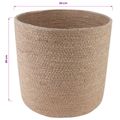 vidaXL Súprava kvetináčov 2 ks Prírodná Ø 28 x 28 cm 100% Tossa juta