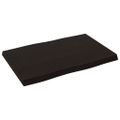 vidaXL Stolová doska, tmavohnedá 60x40x(2-4)cm ošetrený masív hrany