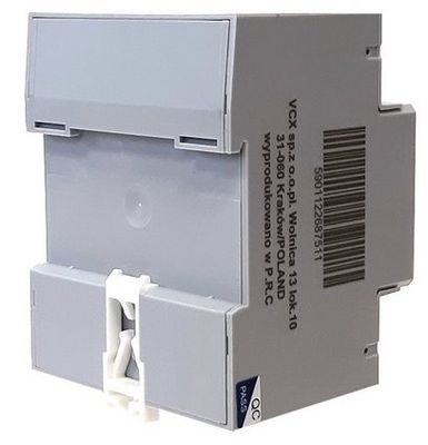 Elektromer 3F na DIN lištu trojfázový VCX DTS-1946-4P, MODBUS-RS485, 230V, 5 (100)A Elektromer 3F na DIN lištu trojfázový VCX DTS-1946-4P, MODBUS -RS485, 230V, 5 (100)A