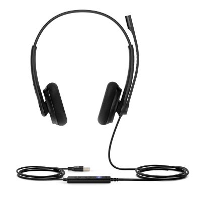 Yealink UH34 Lite Dual náhlavná súprava na obidve uši s USB konektorom pre Teams