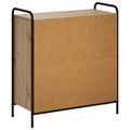 vidaXL Servírovacia skriňa Dub artisan 97 x 33 x 81 cm