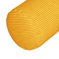 vidaXL Podložkové vankúše 2 pcs Svetložltá Ø 15 x 40 cm