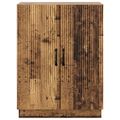 vidaXL Servírovacia skriňa Staré drevo 66 x 34,5 x 87 cm
