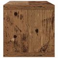 vidaXL Roh na skladovanie CD 2 ks Dubové drevo 40 x 17 x 17 cm