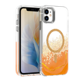 Puzdro Epoxy Mag pre iPhone 11 oranžová
