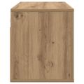 vidaXL Nástenná skriňa pre TV 80 x 34.5 x 40 cm dub artisan