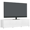 vidaXL TV skrinka, lesklá biela 120x34x30 cm, drevotrieska