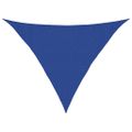 vidaXL Tieniaca plachta 160 g/m² modrá 3,5x3,5x4,9 m HDPE