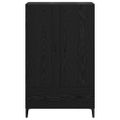 vidaXL Highboard so zásuvkou Čierny dub 70 x 31 x 115 cm