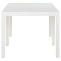 vidaXL Záhradný stôl 220x90x72 cm PP biely
