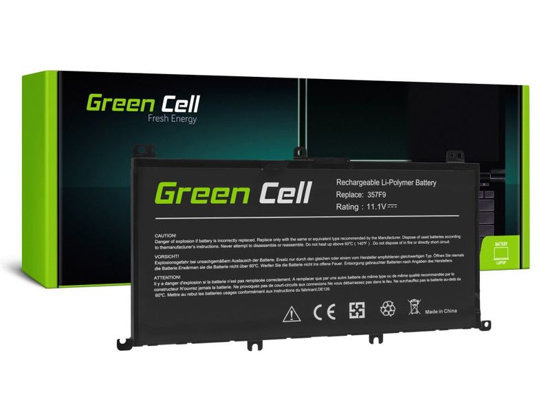 Green Cell DE139 batéria pre Dell Inspiron 15 5576 5577 7557 7559 7566 7567