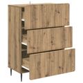 vidaXL Zásuvkový kabinet 66 x 34,5 x 92 cm Kompozitné drevo