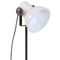vidaXL Podlahová lampa 25 W biela 35x35x65/95 cm E27