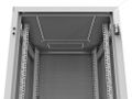 Solarix rozvaděč LC-50 42U, 600x800 RAL 7035, skleněné dveře Rozvadec, stojanový, 19", výška 42U, 600×800, nosnost 1000kg, složený, šedý