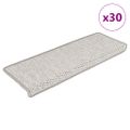 vidaXL Samolepiace nášľapy na schody, sisalový vzhľad 30 ks 65x21x4 cm