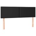 vidaXL Boxspring posteľ s matracom čierna 140x200 cm umelá koža