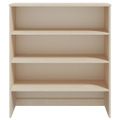 vidaXL Nadstavec na komodu HAMAR, medovo hnedý 90x30x100 cm, borovica