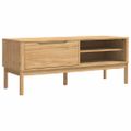 vidaXL Lavica do chodby FLORO Včelí hnedý 115 x 40 x 45 cm