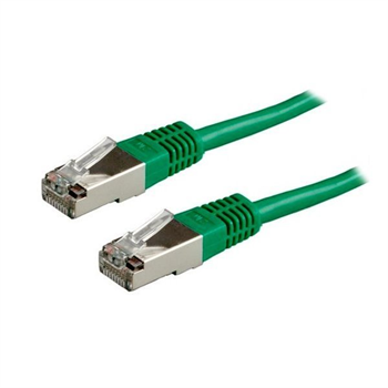 Kábel Patch FTP Cat5e RJ45/568B, 0,5 m zelený Kabel Patch FTP Cat5e RJ45/568B, 0,5 m zelený