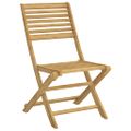 vidaXL Skladacie stoličky 4 ks 48,5x61,5x87 cm Masívne drevo akácia