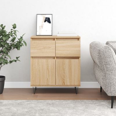 vidaXL Komoda dub sonoma 60x35x70 cm spracované drevo