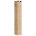 vidaXL Úložný kabinet so policami Dub artisan 30 x 42,5 x 225 cm