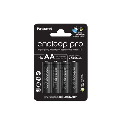 Panasonic Eneloop PRO EKO AA nabíjacie batérie 4ks (BK-3HCDE/4BE)