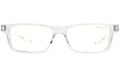 GUNNAR kancelářske/herní brýle  CRUZ KIDS LARGE (8-12) CRYSTAL čirá skla BLF 35 NATURAL focus Brýle, kancelárské, herní, bílé obroucky, cirá skla, pro deti 8–12 let