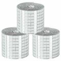 vidaXL Zrkadlová mozaiková dlaždica 3 ks Strieborná 100 x 4 cm Sklo