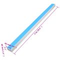 vidaXL Káblový rozvod samolepiaci 60x60 mm 30 m PVC