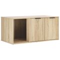 vidaXL Nábytok pre mačky Dub sonoma 100 x 49 x 45 cm Kompozitné drevo