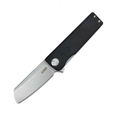 Kubey KU317A Sailor vreckový nôž 7,9 cm, Bead Blasted, čierna, G10, spona