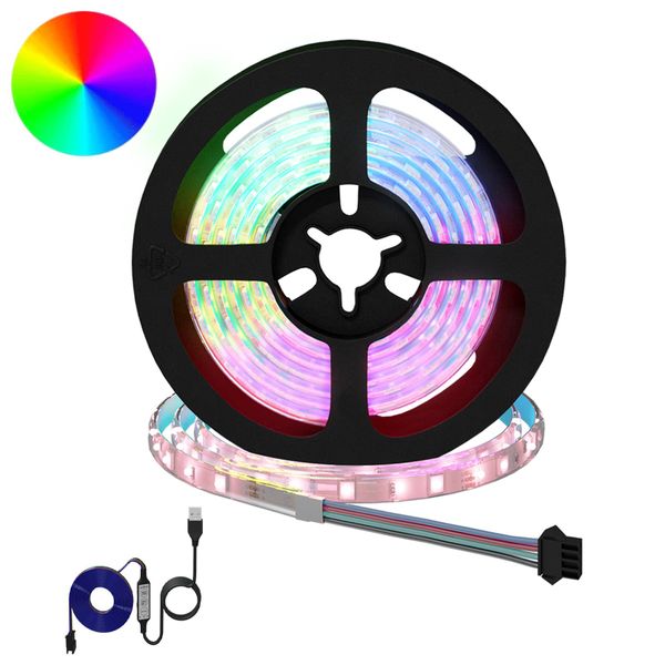 vidaXL LED pás 2 pcs Čierna a priehľadná 1300 mm Meď a plast