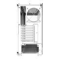 Počítačová skriňa Darkflash C305 ATX (biela)