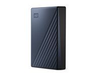 Pevný disk - šifrovaný - 6 TB - externý (prenosný) - USB 3.2 Gen 1 (USB-C konektor) - AES 256 bitov - modrá