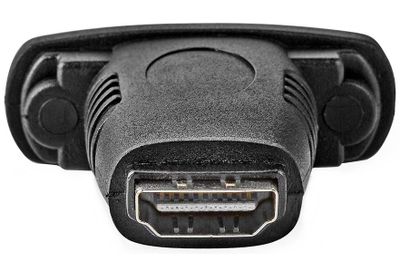 Nedis CVGB34911BK - HDMI – DVI Adaptér | HDMI Zásuvka - DVI-D 24+1-Pin Zásuvka | Čierna farba Adaptér, zásuvka HDMI, zásuvka DVI-I 24+1pin, čierny