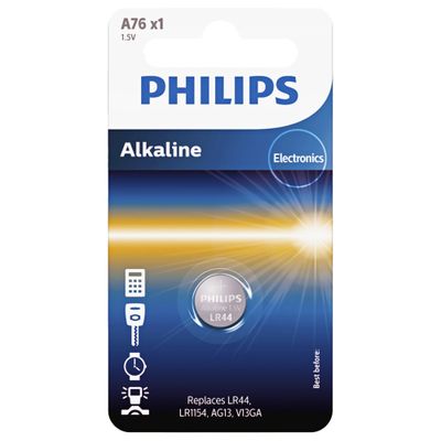 Batéria PHILIPS LR44/LR1154 Minicells Alkalická 1 ks Blister