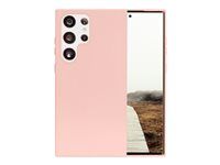 Zadný kryt na mobilný telefón - plast - ružová pink sand - pre Samsung Galaxy S23 Ultra