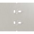 vidaXL Obrubník trávnika 50 pcs 10 x 103 cm Poveternostne odolná oceľ