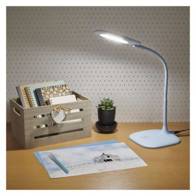 LED stolná lampa STELLA, modrá