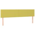 vidaXL Boxspring posteľ s matracom zelená 200x200 cm látka