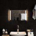 vidaXL LED kúpeľňové zrkadlo 50x30 cm