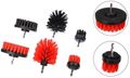 Sada kief na vŕtačku na čistenie auta CAR DETAILING DRILL BRUSH 6, 6 ks SIXTOL