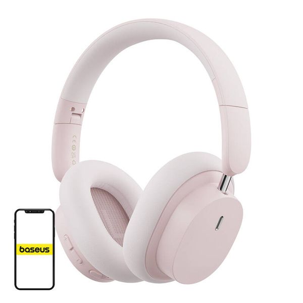 Bezdrôtové slúchadlá Baseus Bowie D05 Bluetooth 5.2 (ružovo-zlaté)