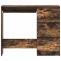 vidaXL Stôl dymový dub 90x45x76 cm spracované drevo