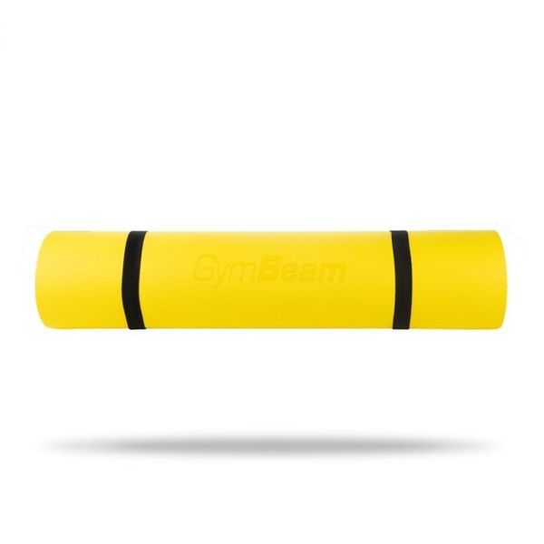 Podložka Yoga Mat Dual Sivá/Žltá - GymBeam