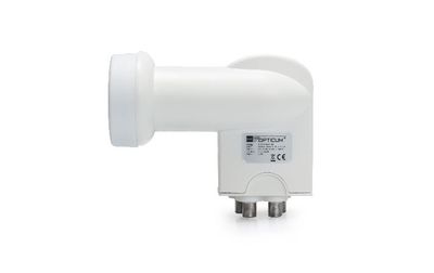 OPTICUM LNB Robust QUAD 0,1dB, konektory F OPTICUM LNB Robust QUAD 0,1dB  Gold konektory F